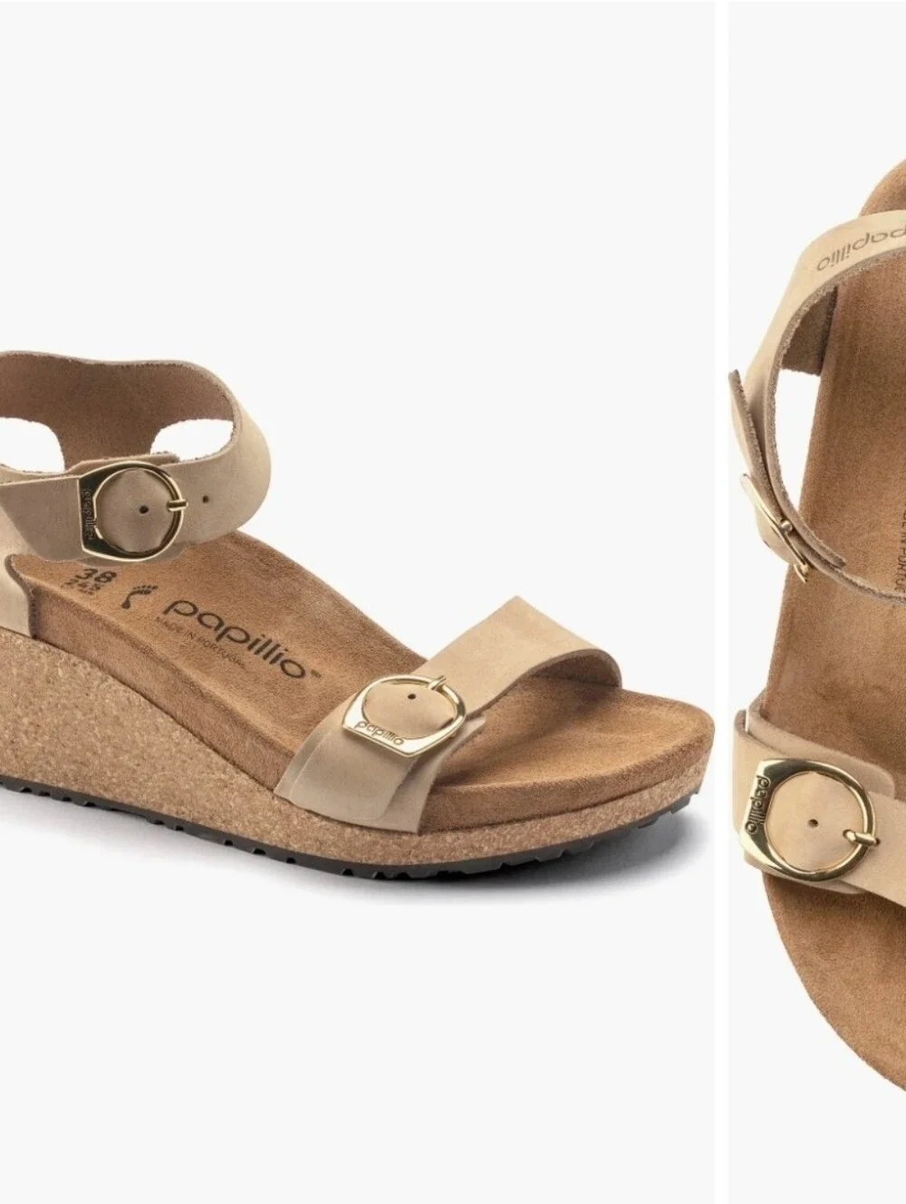 Papillio Soley Ring Buckle Wedge Sandal